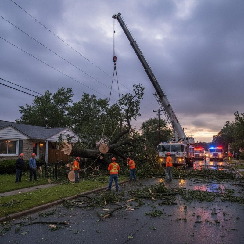 Fallen Tree Removal detail